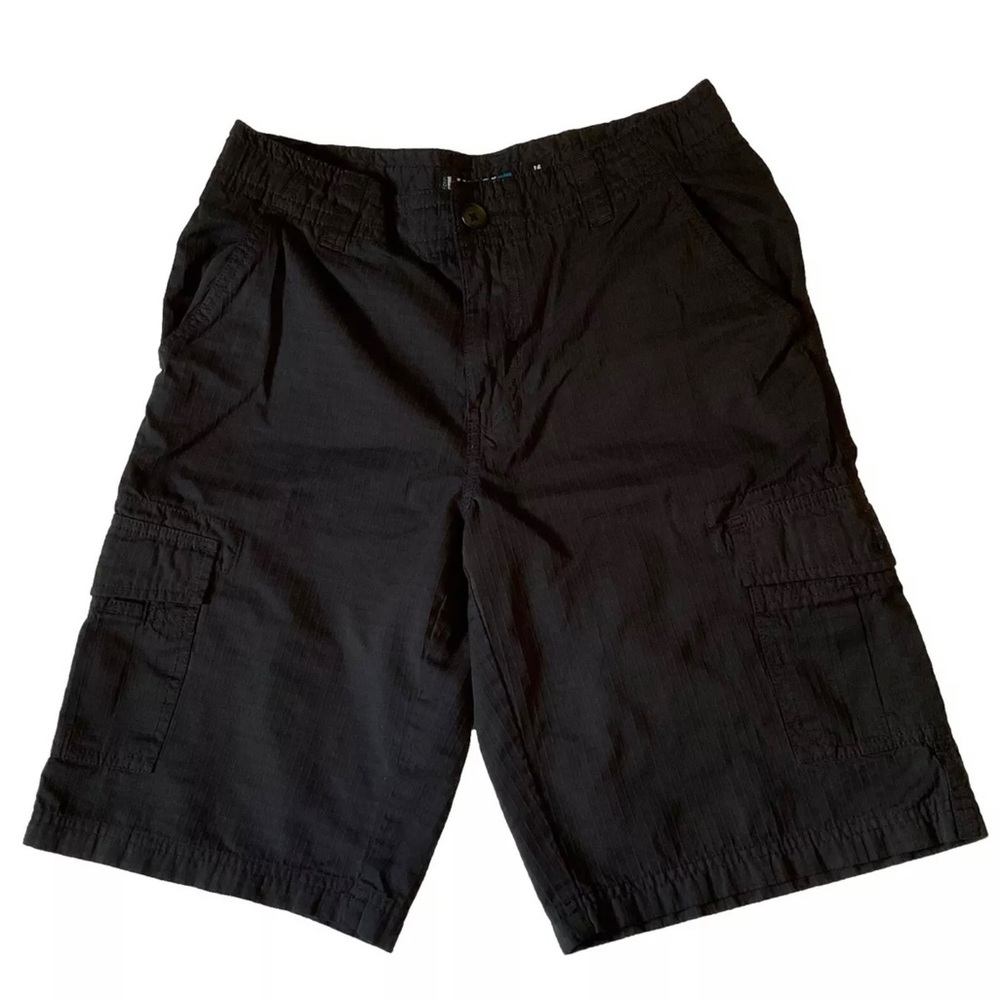 Tony Hawk Skate Board Shorts Black Checkered Boys Size 16 - Picture 1 of 4